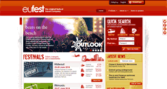 Desktop Screenshot of eufest.com